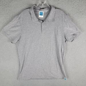Jason Scott Polo Shirt Mens XL Gray Lightweight Super Soft Breathable Golf